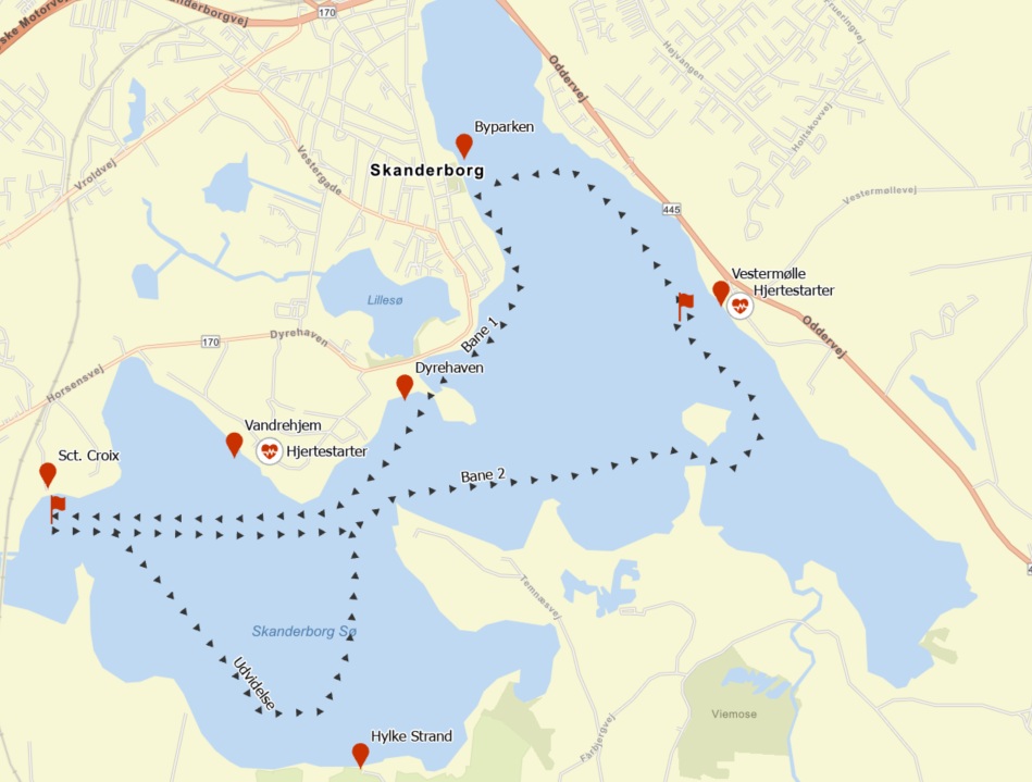 Vestindien Cup banekort